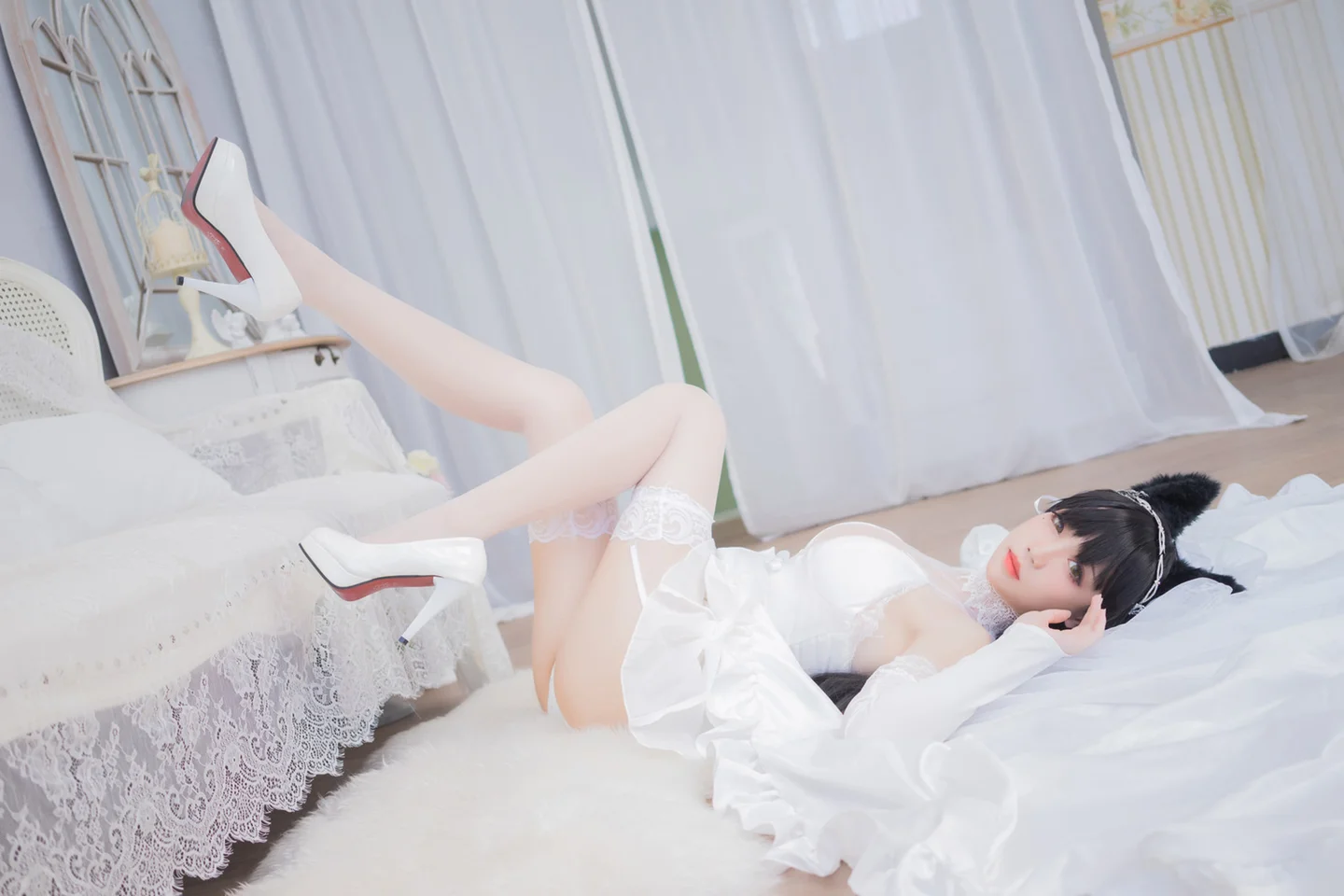 焖焖碳 - 碧蓝航线·爱宕 花嫁 [20P-211MB] tg@simisebaisi 【丝足阁】011.webp